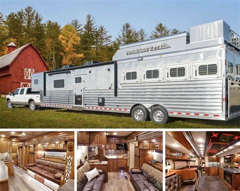 horse trailer world|repo horse trailers with living quarters.